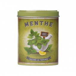 Boite verseuse Menthe