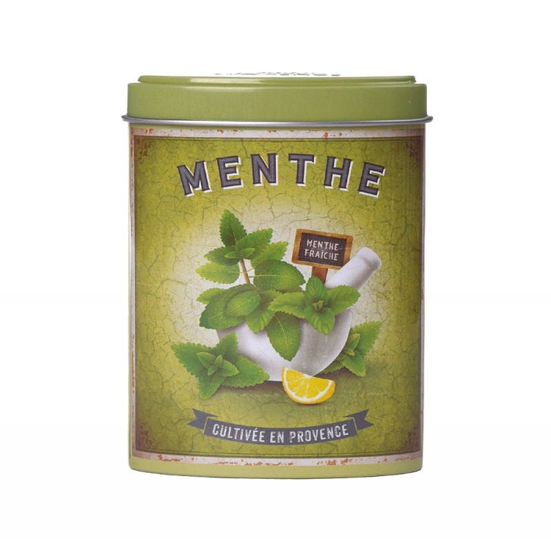 Boite verseuse Menthe