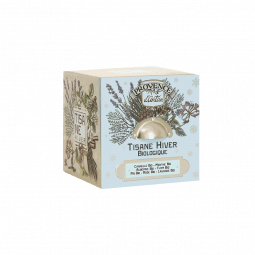 Tisane hiver Boite cube métal