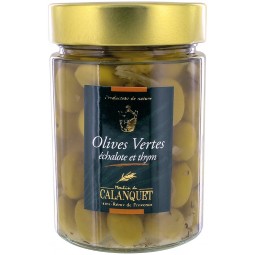 Olives Verte Echalote Thym