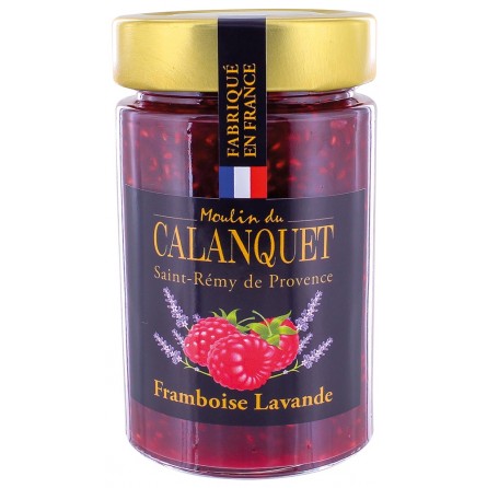 Confiture Framboise Lavande 220g